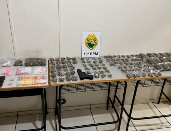 ATUALIZADO: ROTAM apreende skunk, haxixe e maconha e prende homem em Toledo
