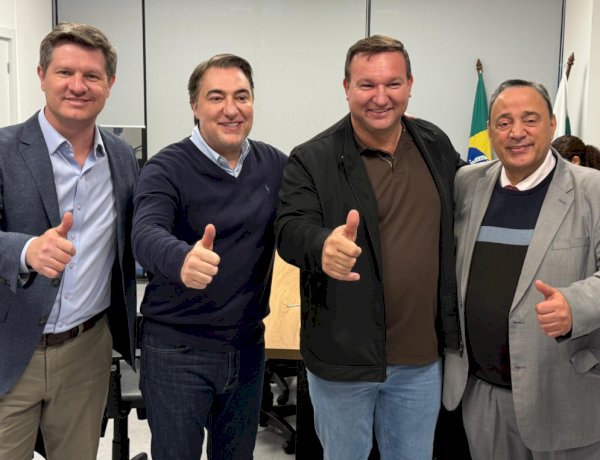 Prefeito Laerton Weber busca recursos para obras em infraestrutura junto ao Governo do Estado