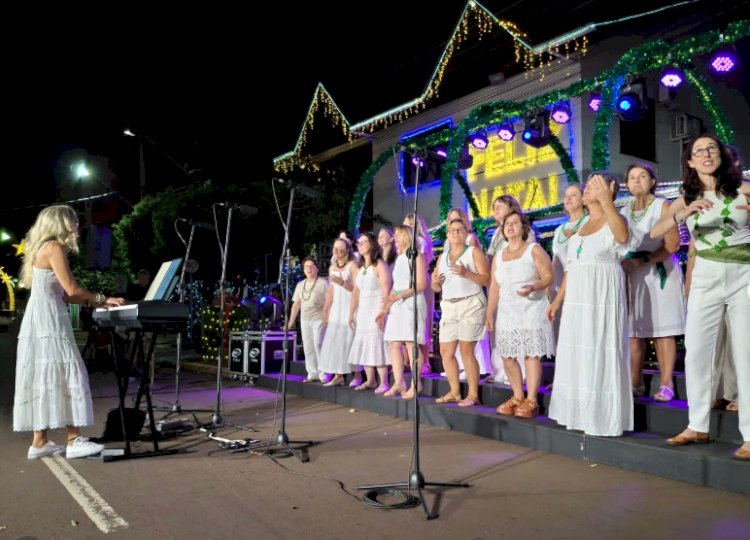Música, fé e emoção encerram o “Natal Luz e Encanto” em Marechal Cândido Rondon