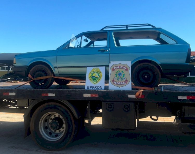 BPFRON recupera veículo furtado em Guaíra em menos de 24 horas após o furto