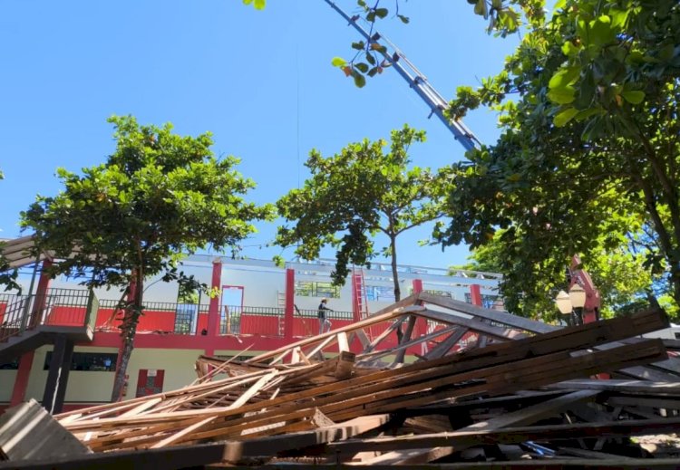 Obras na área da educação avançam em Marechal Cândido Rondon