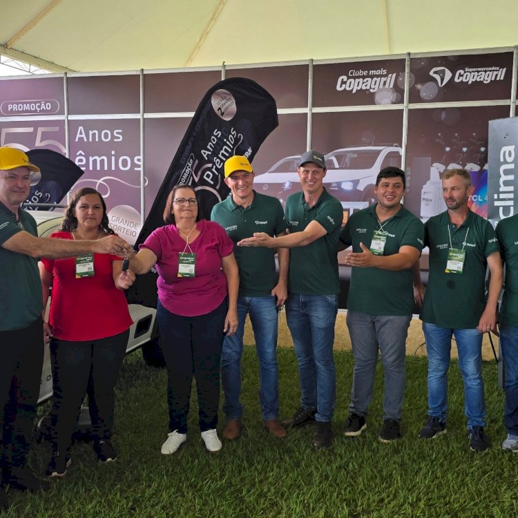 Copagril divulga ganhadoras da Campanha dos 55 Anos durante o Agroshow