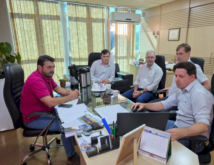 Diretoria da Copagril realiza visita institucional à Prefeitura de Marechal Cândido Rondon