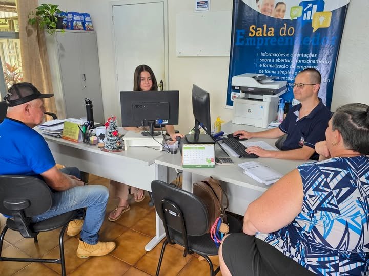 Sala do Empreendedor de Nova Santa Rosa registra mais de 9,3 mil atendimentos em 2025