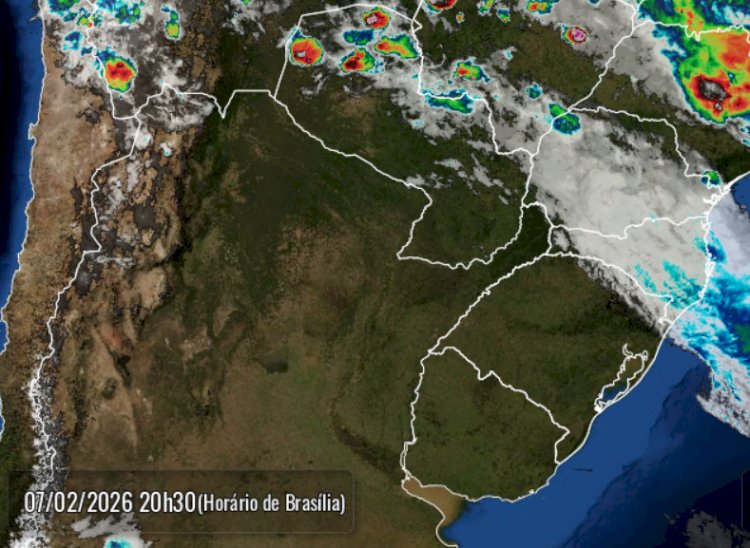 Previsão do tempo para uma semana na microrregião de Marechal Cândido Rondon