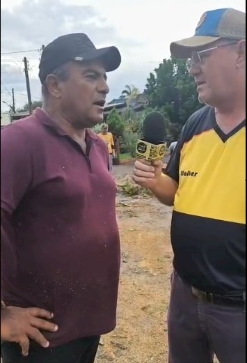 Temporal provoca destruição e deixa centenas sem energia em Maripá; o telhado de uma casa foi arrancado por inteiro