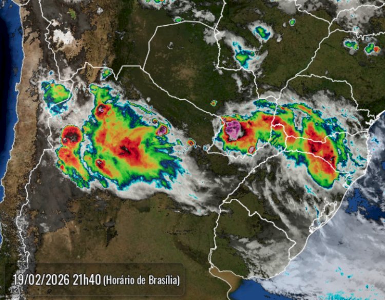 Previsão indica calor e possibilidade de temporais nos próximos dias em Marechal Cândido Rondon e microrregião