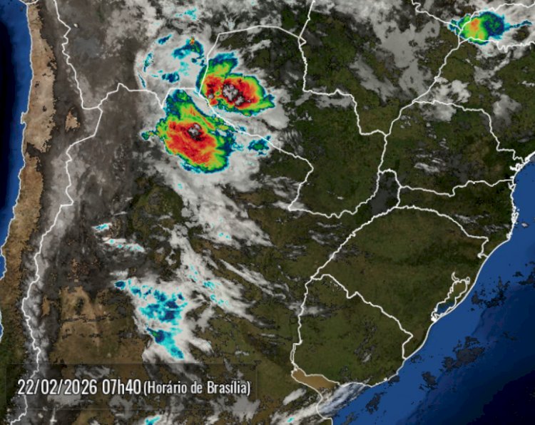 Instabilidade marca o domingo com previsão de tempestades em Marechal Cândido Rondon
