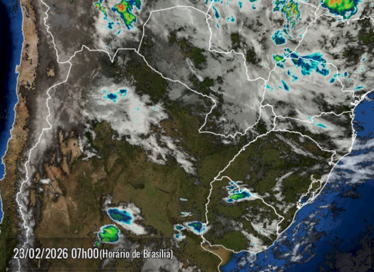 Previsão indica pancadas e temporais isolados até quarta-feira em Marechal Rondon