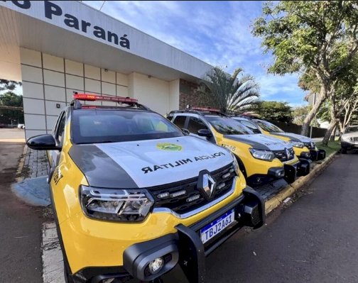 Trio é preso suspeito de tentar furtar caminhonete no Centro de Toledo