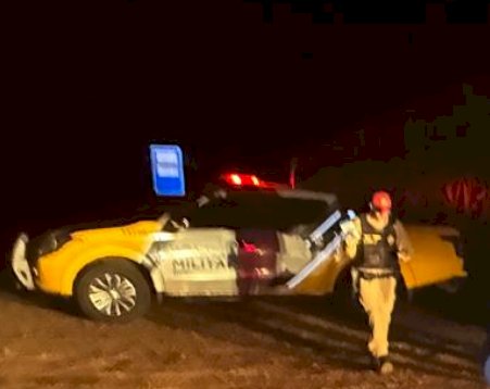 Motociclista fica ferido em acidente na PR-182 em Maripá