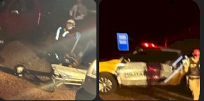 Motociclista fica ferido em acidente na PR-182 em Maripá