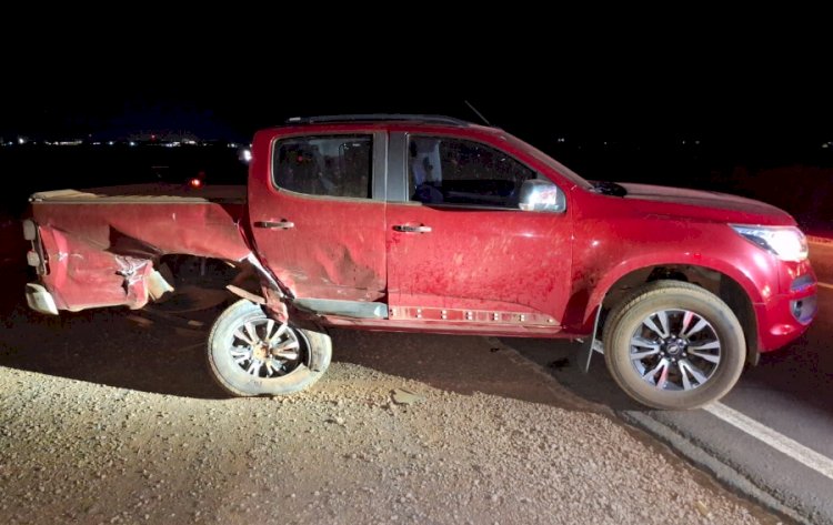 ATUALIZADO: Acidente  na saída para Francisco Alves  deixa cinco pessoas feridas na PR-182 em Palotina