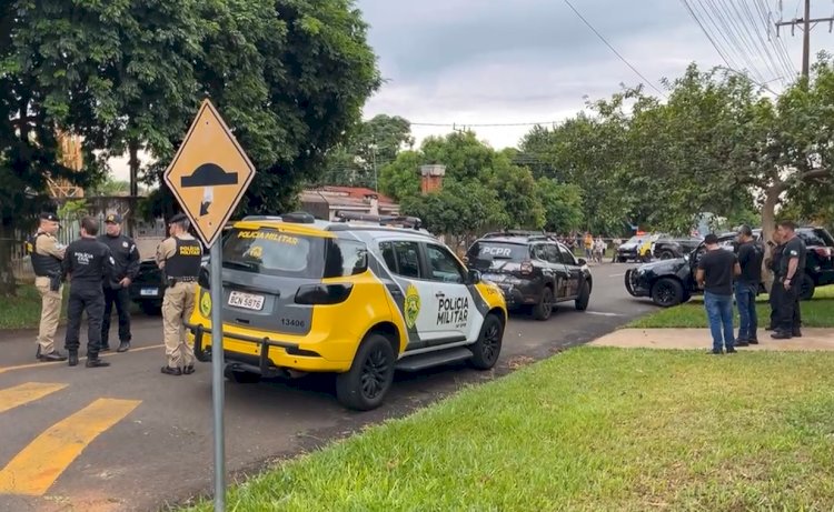 Dois suspeitos morrem em confronto durante operação policial contra piratas do asfalto  em Santa Terezinha de Itaipu