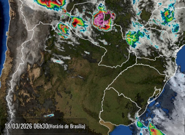 Diminui a probabilidade de chuva para esta  quarta-feira em Marechal Cândido Rondon e regão