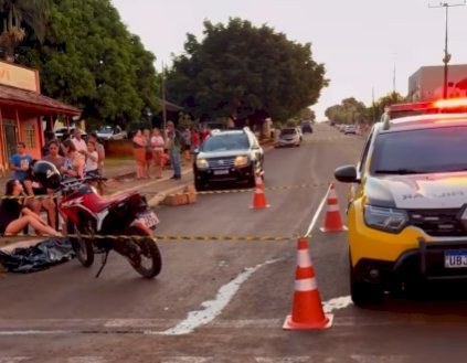 Menino de 5 anos morre após acidente com motocicleta em Missal