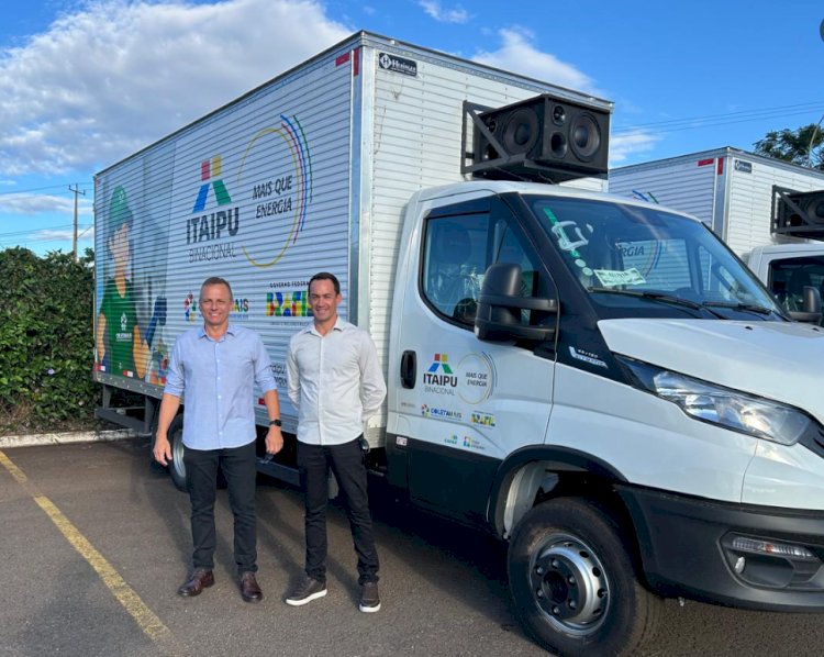 Marechal Rondon recebe novo caminhão para reforçar a coleta seletiva