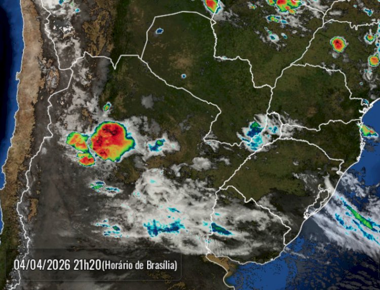 Chuva, tempestades, ciclone extra-tropical  e frio estão na previsão para a próxima semana de 6 a 12 de abril para Marechal e região