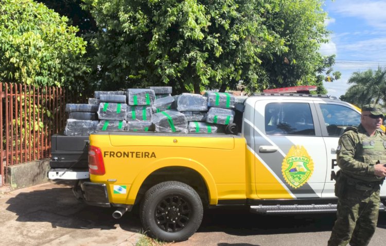 BPFRON apreende quase 1,5 tonelada de maconha e prende homem em Loanda