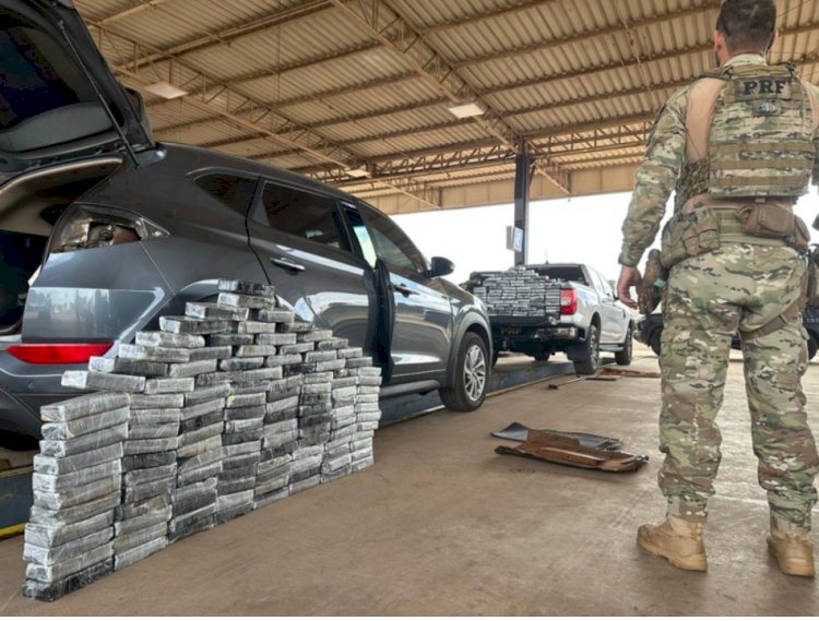 PRF apreende mais de meia tonelada de drogas na BR-277 e anuncia inauguração de novas unidades no Paraná