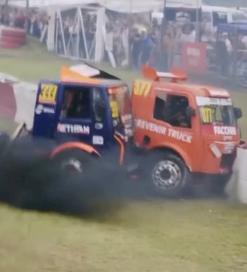 Maripá: piloto Duda Conci sofre acidente na Fórmula Truck no Uruguai