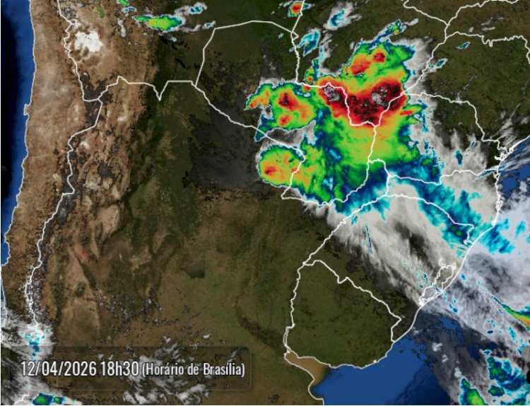 Domingo será de chuva e temperaturas amenas em Marechal Rondon e região