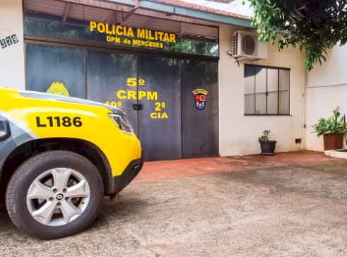Polícia Militar cumpre mandado de prisão em Mercedes