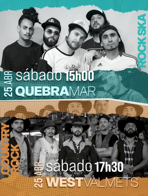 Palco Cultural terá shows e atrações variadas na Expo Rosa 2026