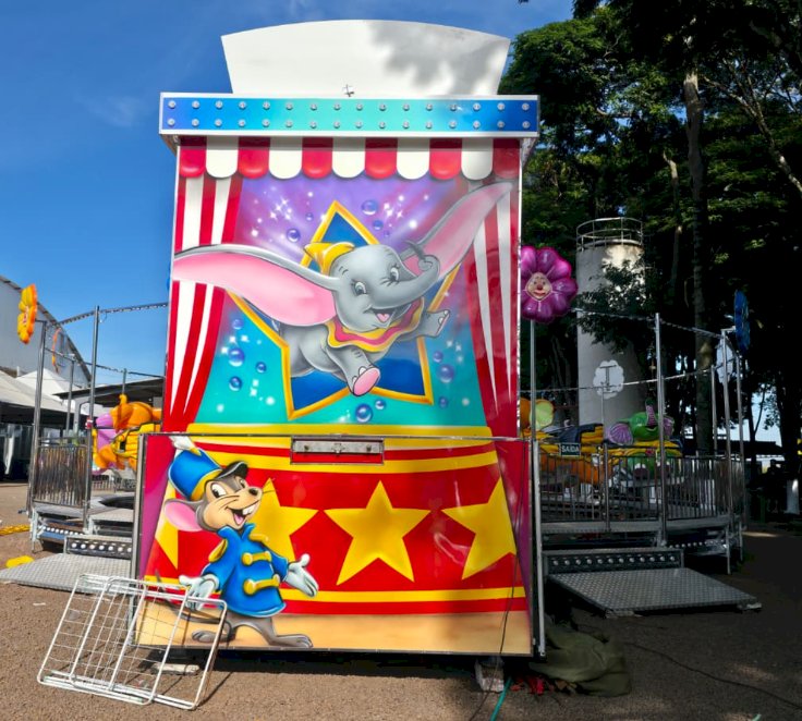 Expo Rosa 2026 terá parque de diversões com atrações para todas as idades