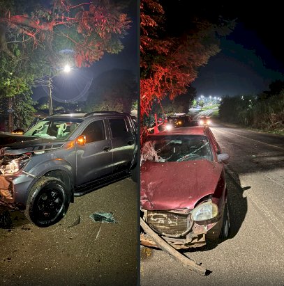 Acidente na PR-317 em Toledo deixa um homem ferido