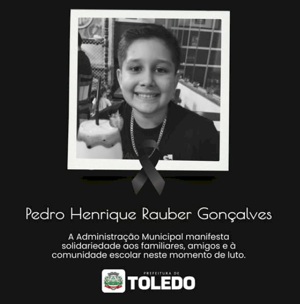 Menino de 10 anos morre na UPA de Toledo e causa comoção na comunidade