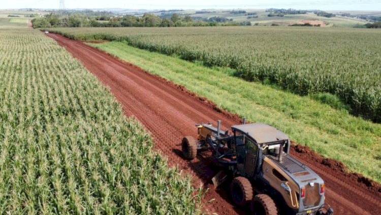 Linha Bandeirantes receberá mais de 5,7 km de asfalto no interior de Marechal Rondon