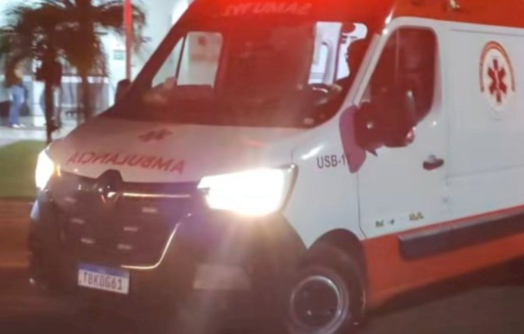 Acidente deixa jovem casal ferido; mulher de 20 anos  teve  fratura exposta e foi transferida par Toledo