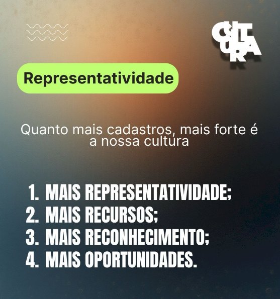 Departamento de Cultura realiza cadastro geral de agentes culturais em Nova Santa Rosa