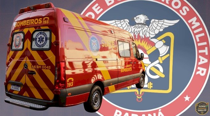 Motociclista fica  ferido em acidente na PR-467, em Marechal Rondon próximo ao trevo de Iguiporã