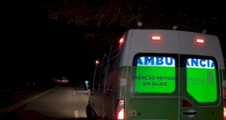 Casal de Mercedes fica ferido após queda de motocicleta na BR-163