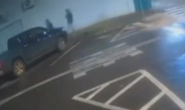 Hilux com placas do Paraguai é furtada em Palotina