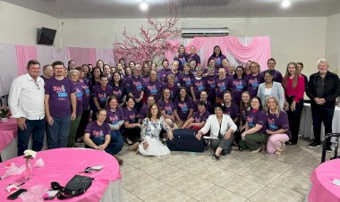 1º Encontro Superar reúne mulheres em momento de aprendizado e acolhimento em Nova Santa Rosa