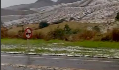 Tempestade de granizo  muda paisagem  s no Sul de Minas