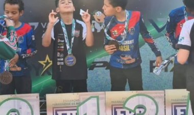 Atleta de Nova Santa Rosa se destaca na temporada 2025 no Bicicross Racing