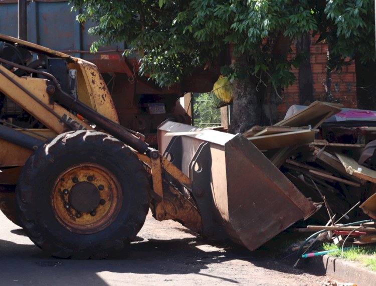 Moradores de São Roque podem depositar galhos, entulhos e inservíveis