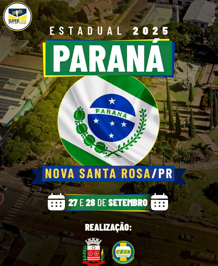 Nova Santa Rosa  será sede inédita da fase estadual da Superliga Melhor Idade de Voleibol Adaptado