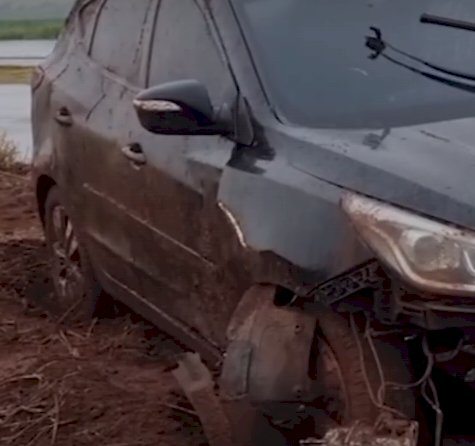 Grávida e idosa ficam feridas em capotamento na BR-163