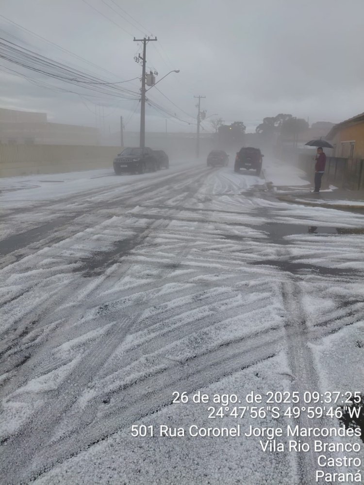 FENÔMENO  CLIMATICO REGISTRADO EM CASTRO É CONHECIDO  COMO 