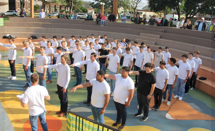40 jovens recebem dispensa do Serviço Militar em Nova Santa Rosa