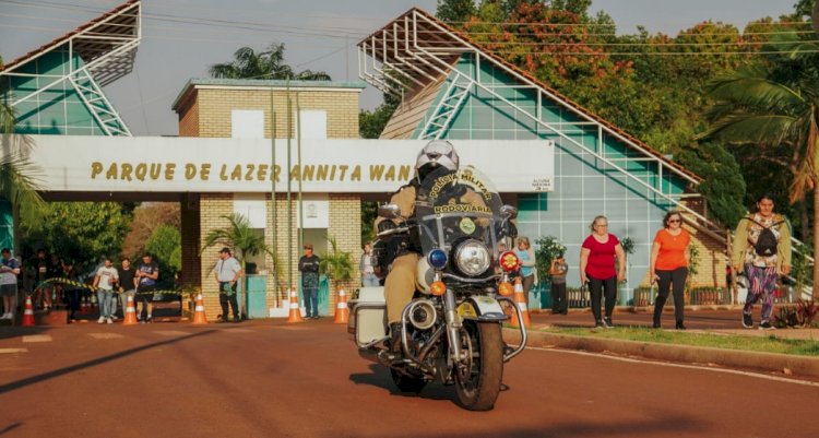PMPR realiza escolta e segurança em eventos esportivos no interior do Paraná