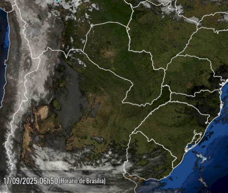 Previsão do Tempo para a  região Oeste do Paraná com calor e no domingo chuva