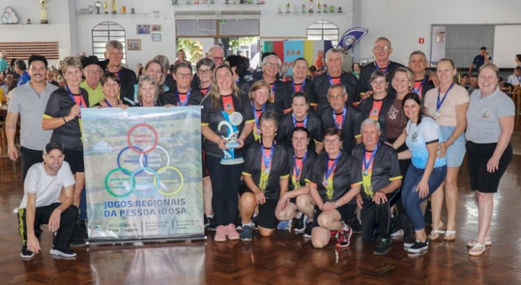 Mercedes conquista títulos no Bolãozinho e Voleibol Masculino nos Jogos Regionais da Pessoa Idosa