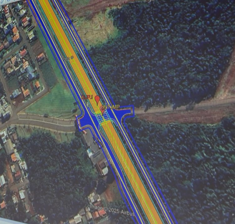 Prefeito de Mercedes Laerton Weber foi a capital falar com o DNIT sobre o fechamento do acesso s pela Rua Quito (Colina).