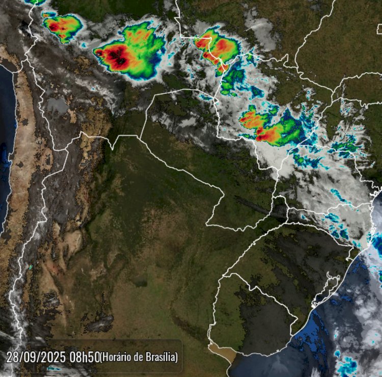 Previsão indica chuva  a partir desse sábado na microrregião de Marechal Rondon